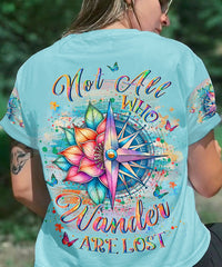 Maxcorners Not All Who Wander Are Lost All Over Print LM2101