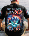 Maxcorners Not All Who Wander Are Lost Compass All Over Print LM2101
