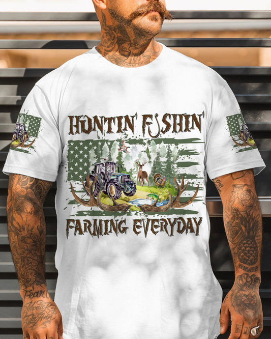 Maxcorners Hunting Fishing Farming Everyday All Over Print LM1601
