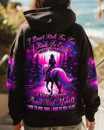 Maxcorners I Ride To Find Peace With Myself All Over Print LM2101