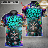 Maxcorners Darts Street Graffiti Multicolor Customized Name, Team Name 3D Shirts 2