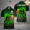Maxcorners Darts Flaming Dartboard Beer Lover Multicolor Customized Name, Team Name 3D Shirts