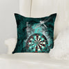 Maxcorners Darts Dragonfly Smoke Art Target Multicolor Customized Name 3D Pillow