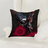 Maxcorners Darts American Eagle Flame Target Multicolor Customized Name 3D Pillow
