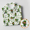 Maxcorners Funny Leprechaun Golf And Beer Green Shamrocks St Patrick's Day Golf Shirt, Women's Golf Shirts, Ladies Golf Polos