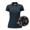 Maxcorners Dog Pattern Golf Shirt, Dachshund Golf Shirt, Golf Gift For Men, Funny Golf Shirt For Golfer