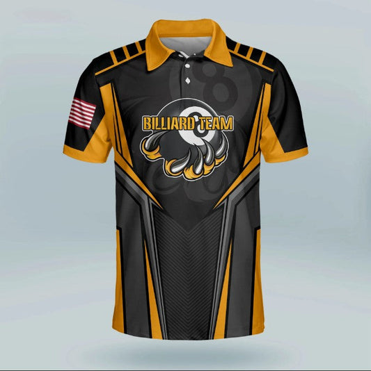 Maxcorners Eagle Billiard Personalized 3D Unisex Shirt