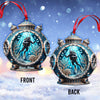 Maxcorners Custom Name Diving Ornament, Christmas Gift for Diving Lover 2D Flat LM2111