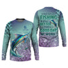 Maxcorners A Bad Day Of Fishing Is Still Better Than A Good Day At Work SPF Shirt, Funny Fishing Shirt, Fishing Shirts For Men