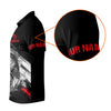 Maxcorners Eat Sleep Fish Repeat Water Splash Fishing UPF Shirts, Fisherman Gift, Fishing Shirts For Men