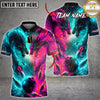 Maxcorners Bowling Fire and Ice Dragon Strike Multiple Options Personalized Name, Team Name 3D Shirt
