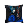 Maxcorners Darts American Eagle Flame Target Multicolor Customized Name 3D Pillow