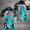Maxcorners Billiard 420 Teddy Bear With Ball 8 Multicolor Customized Name, Team Name 3D Shirt