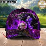 Maxcorners Lightning Gator Golf Cap Multicolor Personalized Cap