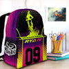 Maxcorners Motocross 7 Personalized Name And Number Backpack