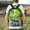 Maxcorners Motocross 26 Personalized Name And Number Backpack