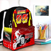 Maxcorners Motocross 31 Personalized Name And Number Backpack