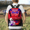 Maxcorners Motocross 33 Personalized Name And Number Backpack