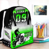 Maxcorners Motocross 35 Personalized Name And Number Backpack