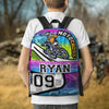 Maxcorners Motocross 52 Personalized Name And Number Backpack
