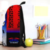 Maxcorners Motocross 27 Personalized Name And Number Backpack
