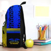 Maxcorners Motocross 38 Personalized Name And Number Backpack