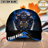 Maxcorners Darts Furious Bull Power Personalized Name 3D Cap