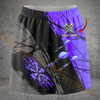 Maxcorners Darts Black Abstract Dartboard Personalized 3D Skirts With Shorts