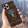 Maxcorners Stunning Deer Ver 1 - Personalized Hunting Phone Case
 Full Wrap Phone Case LM0812