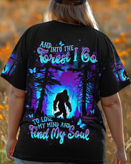 Maxcorners And Into The Forest I Go Bigfoot All Over Print LM1601