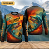 Maxcorners Bass Masters Elite Fishing UPF Shirts, Long Sleeve Fishing Shirts, Fishing Shirts For Men