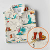 Maxcorners Western Desert Cowboy Boots Pattern Golf Shirt, Women’s Golf Polo, Ladies Golf Tops LM1507