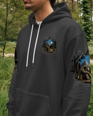 Maxcorners Not All Who Wander Are Lost Bigfoot Compass All Over Print LM1601