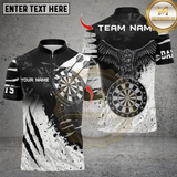 Maxcorners Darts Eagle Crack Personalized Name 3D Unisex Shirt