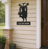 Maxcorners Personalized Deer Hunting Metal Sign WITH LED/WITHOUT LED, Rustic Wall Decor for Cabin, Lodge, Mancave, Unique Wildlife Gift LM0110