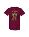 Maxcorners Not All Who Wander Are Lost Bigfoot Compass Cotton Shirt LM2101