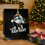 Maxcorners I'd Tap That Cool Golf Ball Acrylic Ornament, Golf Xmas Ornaments, Golf Christmas Gifts LM1611