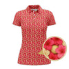 Maxcorners Azalea Golf Shirt, Pattern Golf Shirt, Golf Gift For Golfers