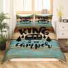 Maxcorners Camping Twin Duvet Cover, Rv Camper Decor Bedding Set