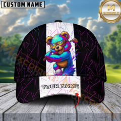 Maxcorners Cool Bear Swing Golf Cap Multicolor Personalized Cap