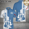 Maxcorners Bowling Shoes Multicolor Customized Name, Team Name 3D Shirts