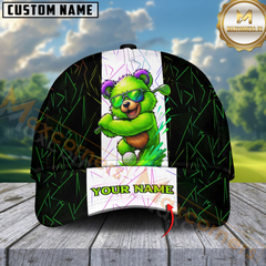Maxcorners Cool Bear Swing Golf Cap Multicolor Personalized Cap