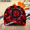 Maxcorners Darts Skull Explosion Personalized Name 3D Cap
