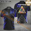 Maxcorners Ball 8 Pro Tournament 2 Billiard Jersey Multicolor Option Personalized Name, Team Name 3D Polo Shirt