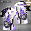 Maxcorners Darts Flame Dartboard Multicolor Customized Name, Team Name 3D Shirts