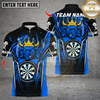 Maxcorners Fire Bull Darts Design Multicolor Customized Name, Team Name 3D Shirts