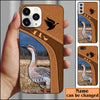Maxcorners Goose Hunting Personalized Name Phone Case LM1012