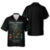 Maxcorners Sorry I Missed Your Call I Was On The Other Line Fishing UPF Shirts, Funny Fishing Shirt, Men's Fishing Shirt