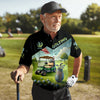 Maxcorners The Older I Get Custom Men's Golf Polo Shirt, Funny Golf Shirt, Dad Golf Gift