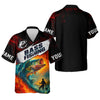 Maxcorners Fire Fishing Hooded UPF Shirt, Fishing Jersey, Long Sleeve Fishing Shirts, Gift For Fisherman